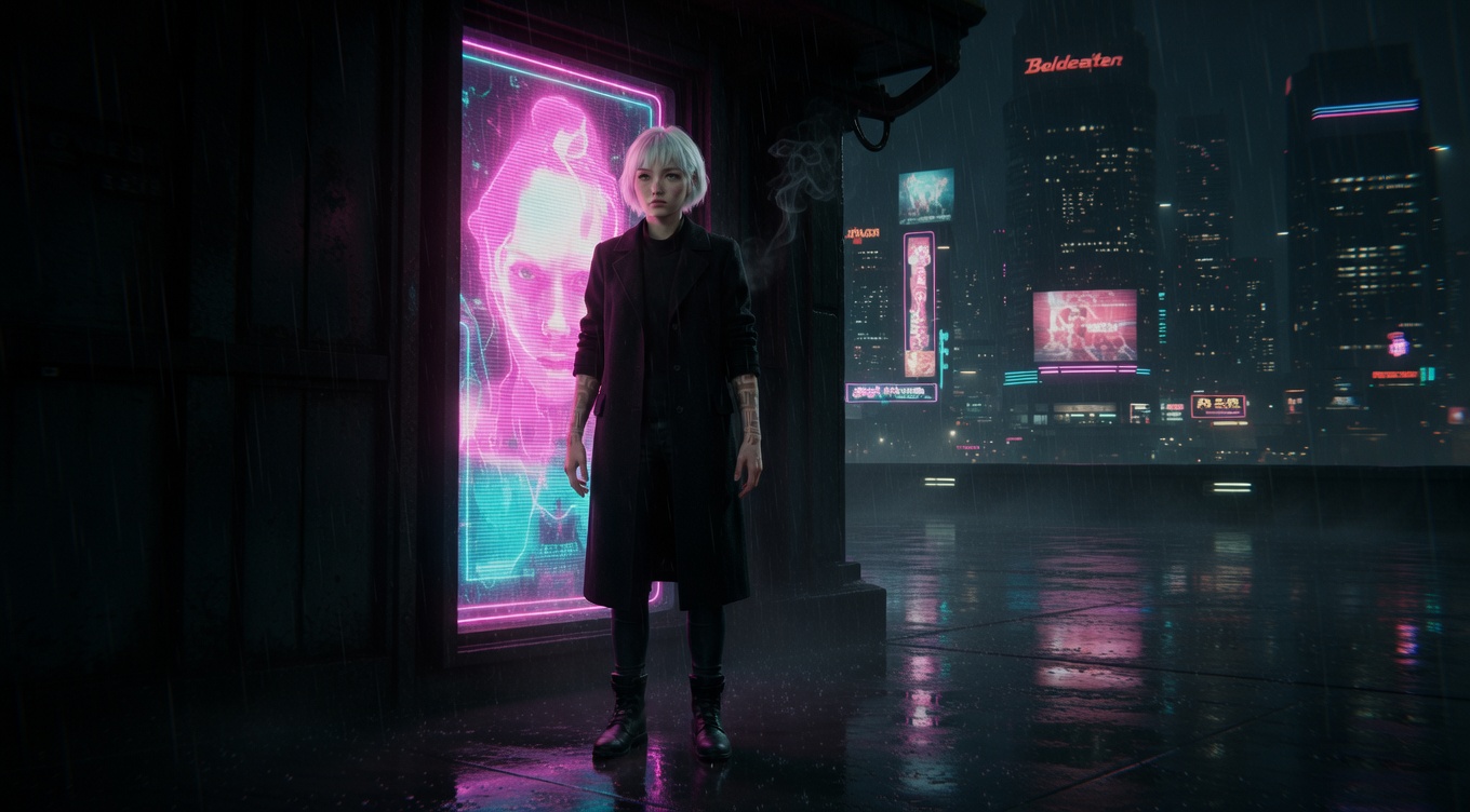 Tech Noir cinematic example